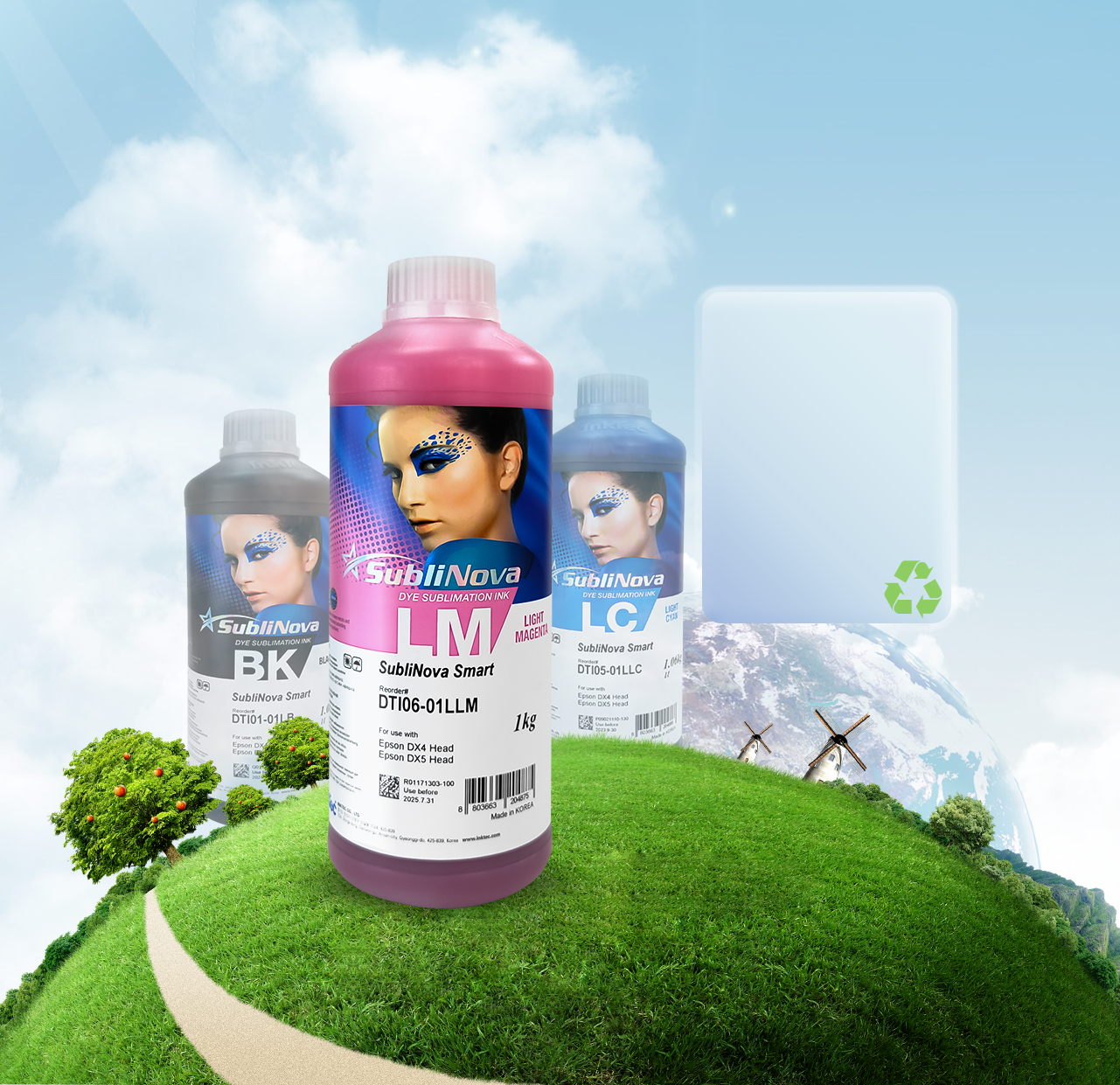 热转印墨水热升华油墨热转印印花专用韩国油墨批发