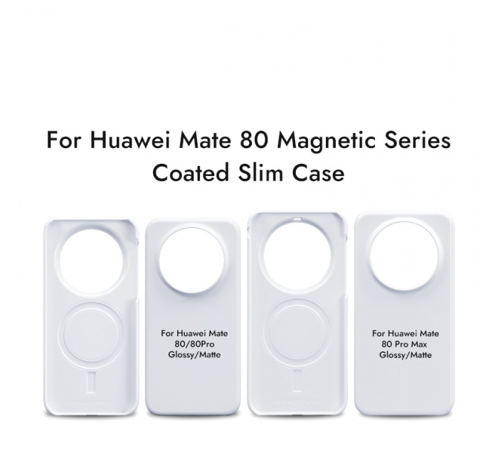 热转印华为MATE80涂层壳MATE80PRO手机壳磁吸单层MATE80PROMAX耗材