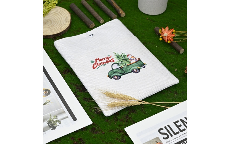 可移动的定制画板：热转印工艺麻布书袋