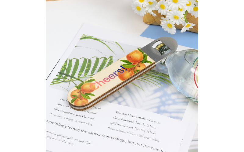 从商务到生活：一款热转印开瓶器的实用美学