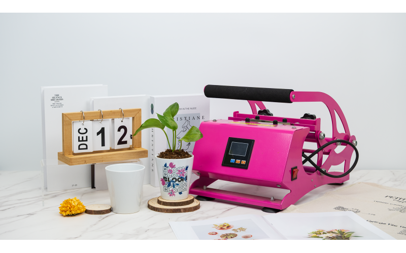 从素盆到艺术盆：热转印工艺实现花盆定制自由